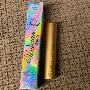 Too faced unicorn tears lipstick